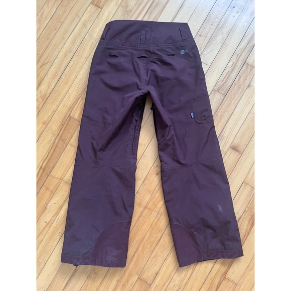 Patagonia Waterproof Insulated Ski Snowboard Pants Womens Medium Plum - Picture 8 of 10